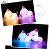 AuraWow™ – Soft Silicone Cat Night Light