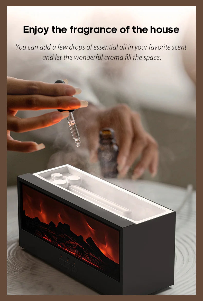 AuraWow™ – The Cozy Fireplace Aroma Diffuser