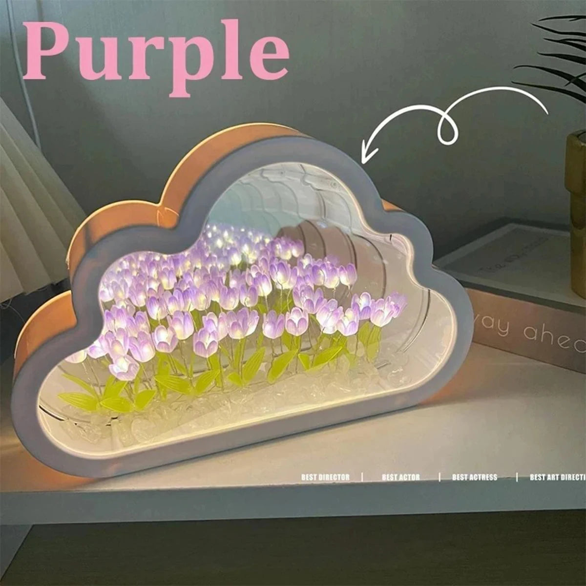 🌷 AuraWow™ – Enchanting Tulip Night Lamp Cloud