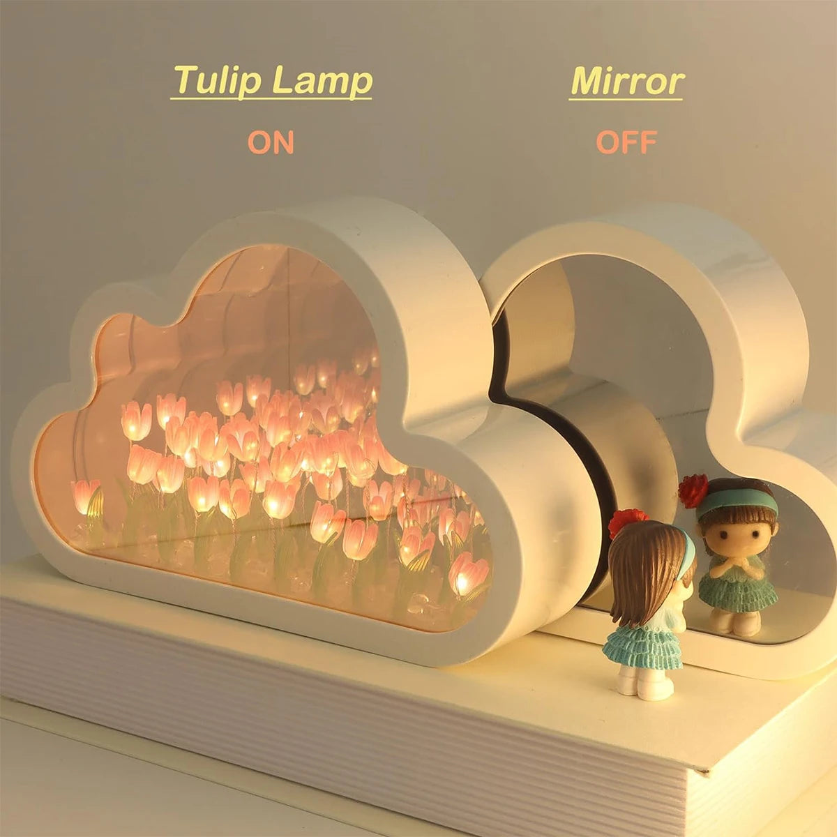 🌷 AuraWow™ – Enchanting Tulip Night Lamp Cloud