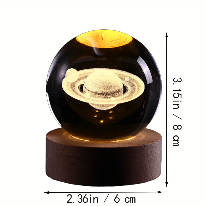 AuraWow™  3D LED Crystal Ball