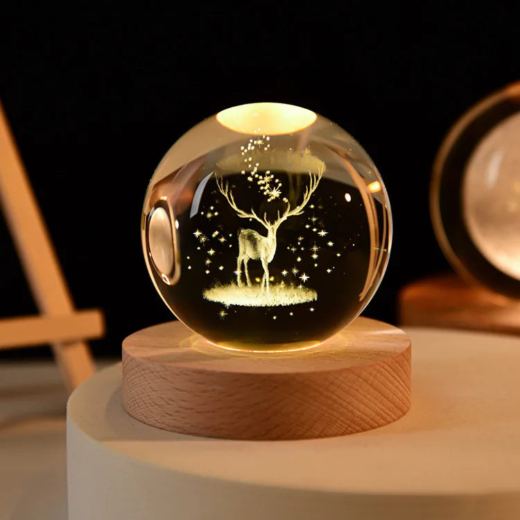 AuraWow™  3D LED Crystal Ball