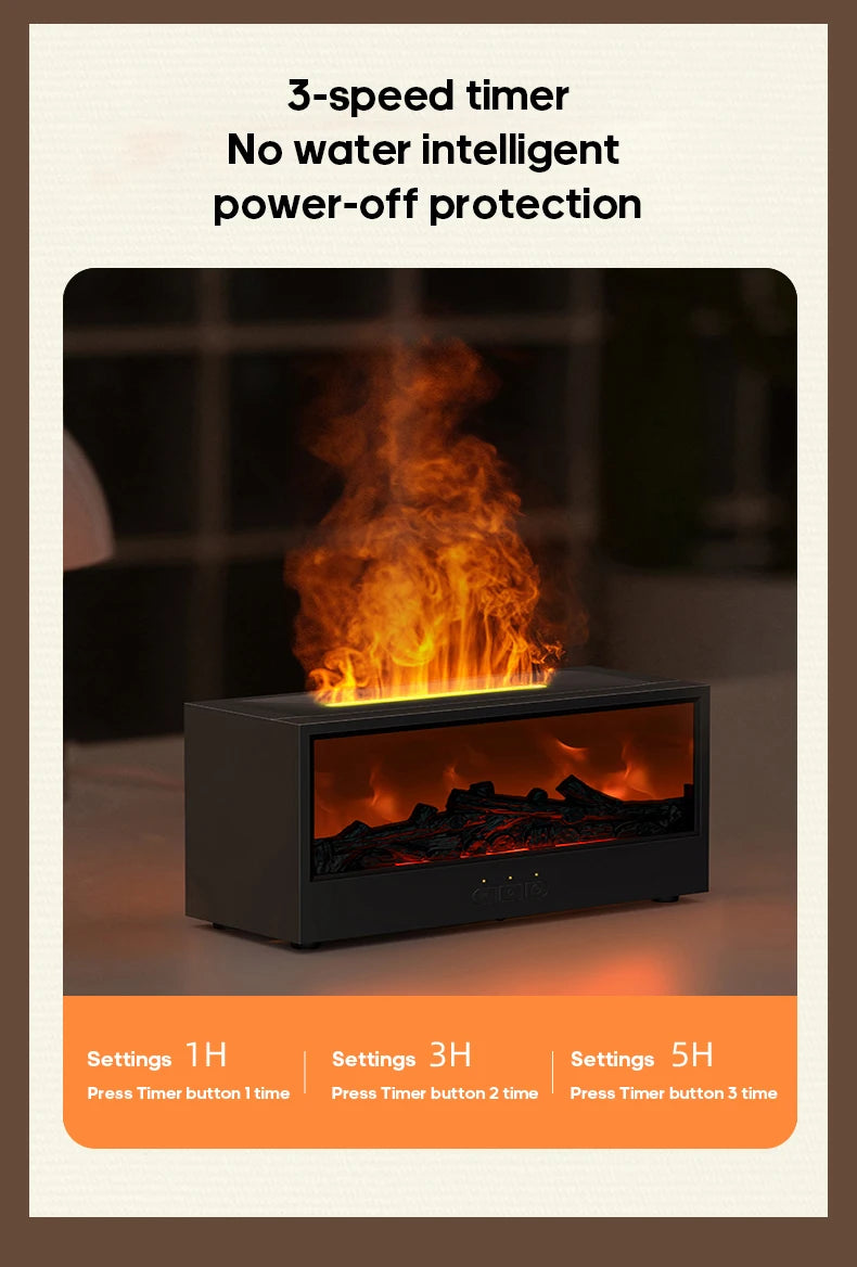 AuraWow™ – The Cozy Fireplace Aroma Diffuser