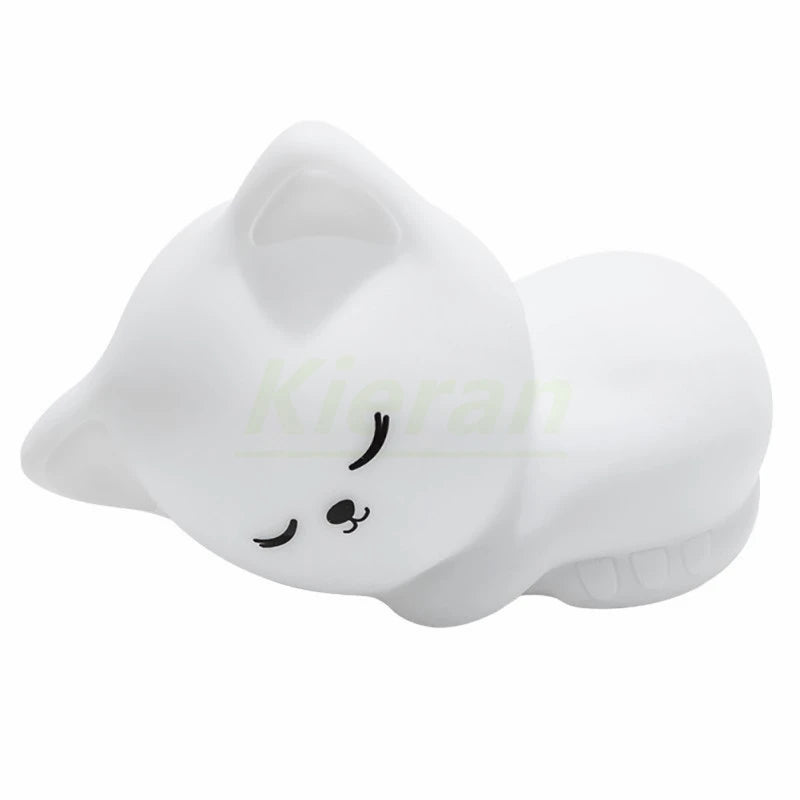 AuraWow™ – Soft Silicone Cat Night Light