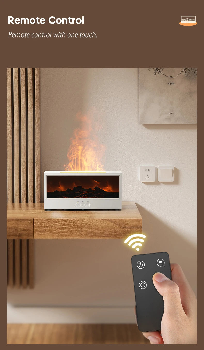 AuraWow™ – The Cozy Fireplace Aroma Diffuser