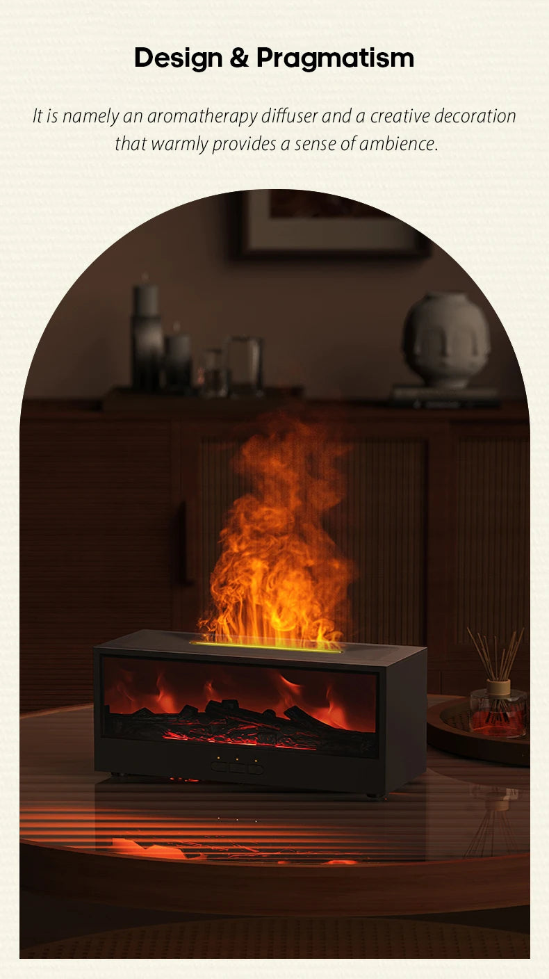 AuraWow™ – The Cozy Fireplace Aroma Diffuser