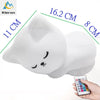 AuraWow™ – Soft Silicone Cat Night Light