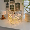 🌷 AuraWow™ – Tulip Night Light Cube